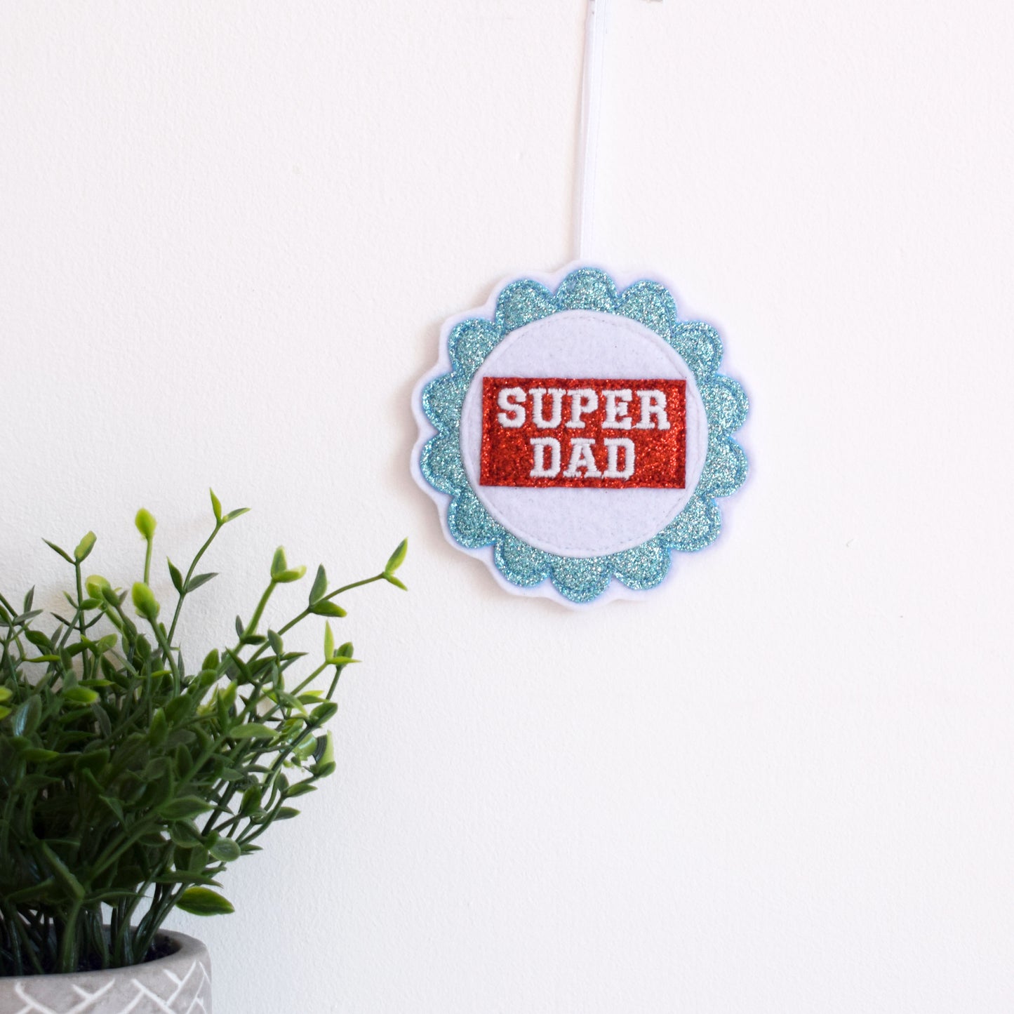 Personalised Father's Day Best Dad Hanging Decoration