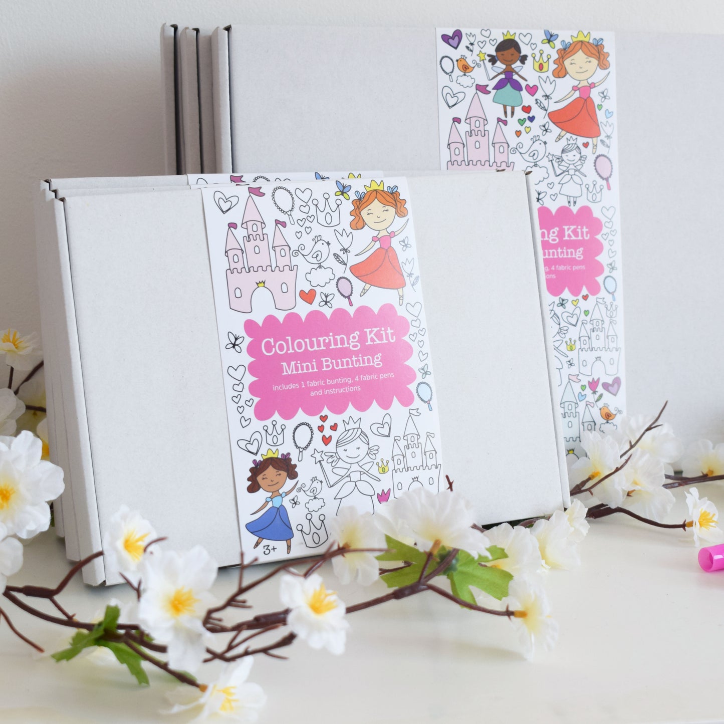 Small Fairy Colouring Bunting Kit